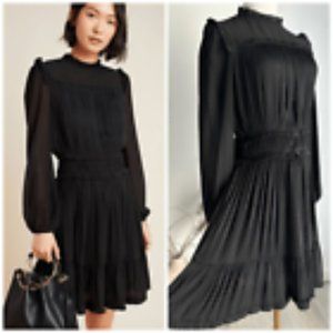 Anthropologie Black Dress